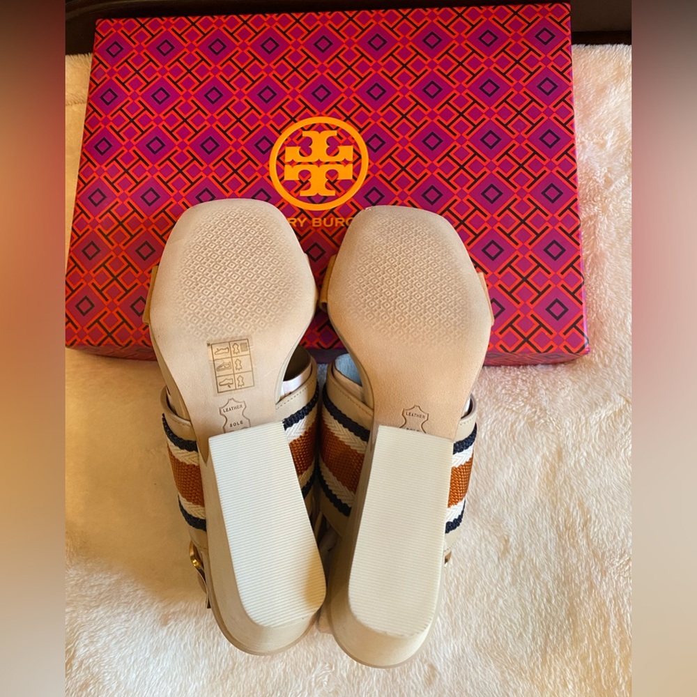 💥LAST ONE💥 Tory Burch JESSA Block Heel Sandals - Picture 7 of 10